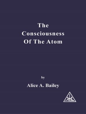 cover image of Consciousness of the Atom